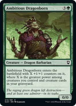 Image for Ambitious Dragonborn (213) - Magic: The Gathering