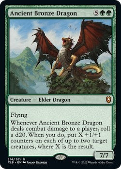 Image for Ancient Bronze Dragon (214) - Magic: The Gathering
