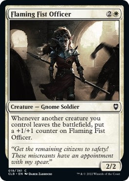 Image for Flaming Fist Officer (19) - Magic: The Gathering