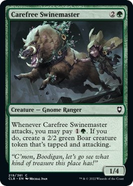 Image for Carefree Swinemaster (219) - Magic: The Gathering