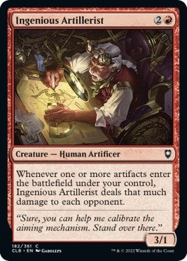Image for Ingenious Artillerist (182) - Magic: The Gathering