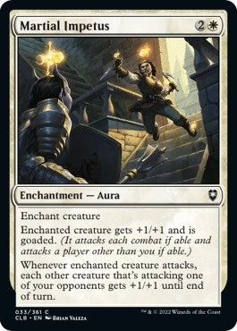 Image for Martial Impetus (33) - Magic: The Gathering