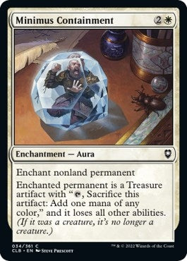 Image for Minimus Containment (34) - Magic: The Gathering