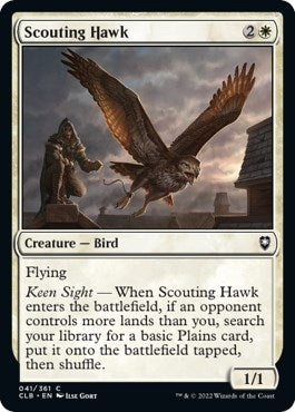 Image for Scouting Hawk (41) - Magic: The Gathering