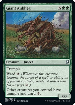 Image for Giant Ankheg (233) - Magic: The Gathering