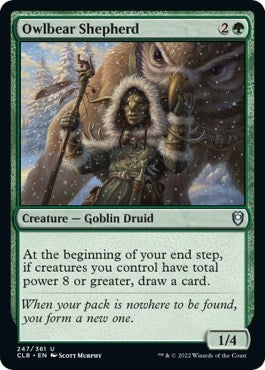 Image for Owlbear Shepherd (247) - Magic: The Gathering