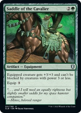 Image for Saddle of the Cavalier (251) - Magic: The Gathering