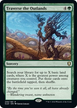 Image for Traverse the Outlands (258) (CLB) - Magic: The Gathering