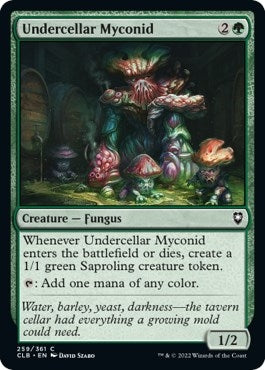 Image for Undercellar Myconid (259) - Magic: The Gathering