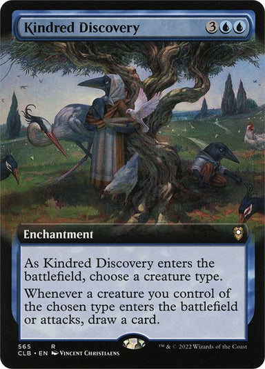 Image for Kindred Discovery (Extended Art) (565) - Magic: The Gathering