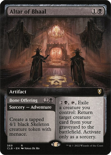 Image for Altar of Bhaal (Extended Art) (569) - Magic: The Gathering
