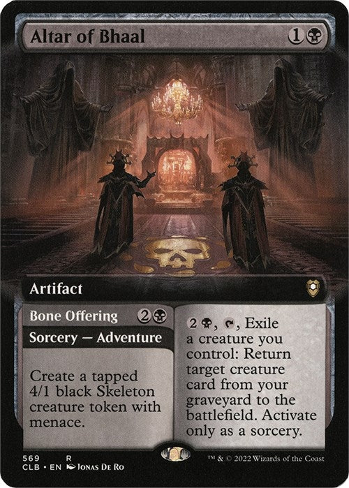 Image for Altar of Bhaal (Extended Art) (569) - Magic: The Gathering