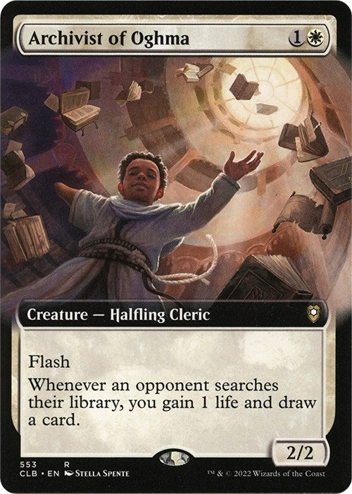Image for Archivist of Oghma (Extended Art) (553) - Magic: The Gathering