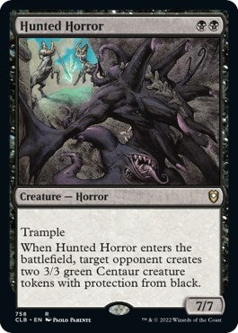 Image for Hunted Horror (758) - Magic: The Gathering