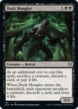 Image for Dusk Mangler (751) - Magic: The Gathering