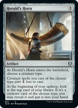 Image for Herald's Horn (862) - Magic: The Gathering