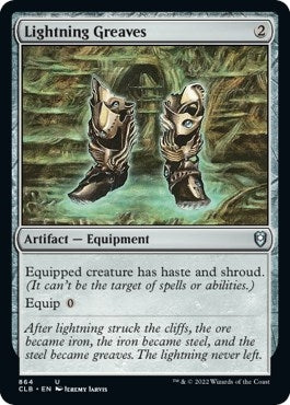 Image for Lightning Greaves (864) - Magic: The Gathering