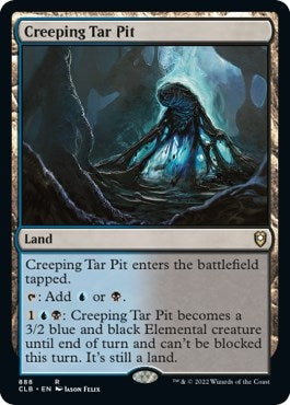 Image for Creeping Tar Pit (888) - Magic: The Gathering