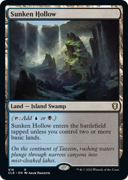Image for Sunken Hollow (918) - Magic: The Gathering