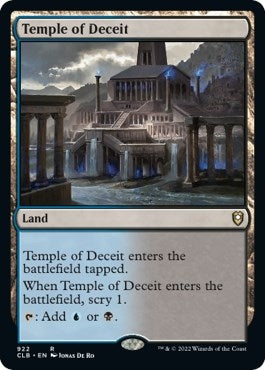 Image for Temple of Deceit (922) - Magic: The Gathering