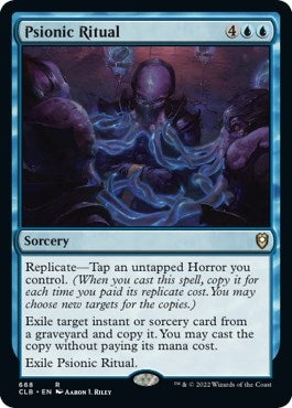 Image for Psionic Ritual (668) - Magic: The Gathering