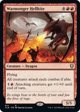 Image for Warmonger Hellkite (814) - Magic: The Gathering