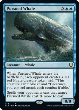 Image for Pursued Whale (732) - Magic: The Gathering