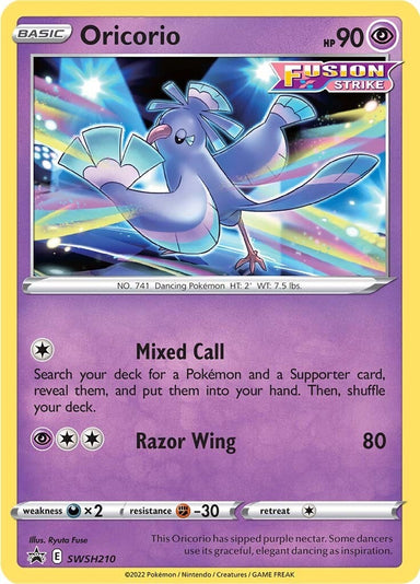 Image for Oricorio - SWSH210 (SWSH210) (SWSH: Sword & Shield Promo Cards) - Pokemon