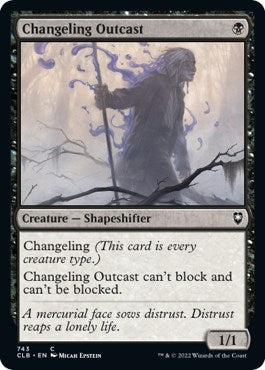 Image for Changeling Outcast (743) - Magic: The Gathering