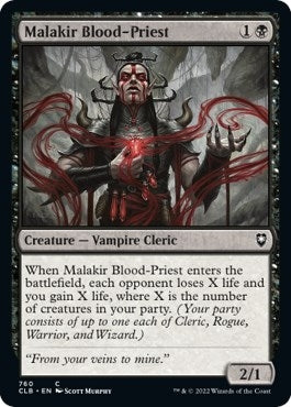 Image for Malakir Blood-Priest (760) - Magic: The Gathering