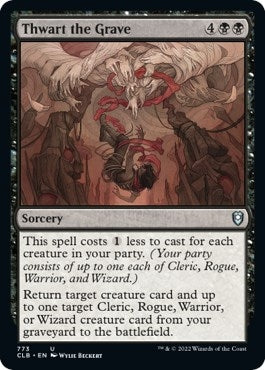 Image for Thwart the Grave (773) - Magic: The Gathering