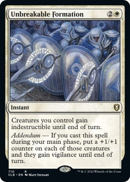 Image for Unbreakable Formation (710) - Magic: The Gathering