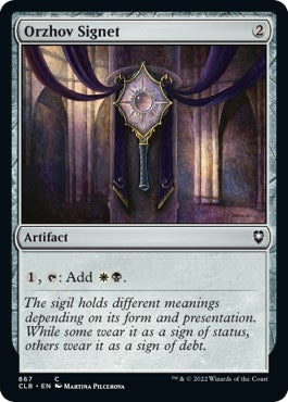 Image for Orzhov Signet (867) - Magic: The Gathering