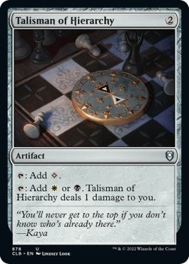 Image for Talisman of Hierarchy (878) - Magic: The Gathering