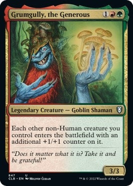 Image for Grumgully, the Generous (847) - Magic: The Gathering