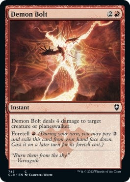 Image for Demon Bolt (787) - Magic: The Gathering