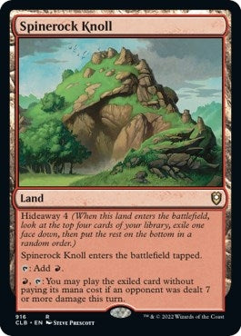 Image for Spinerock Knoll (916) - Magic: The Gathering