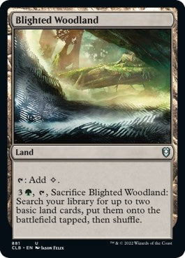 Image for Blighted Woodland (881) - Magic: The Gathering