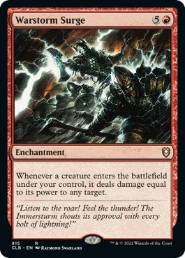 Image for Warstorm Surge (815) - Magic: The Gathering