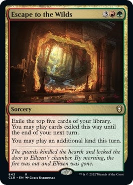 Image for Escape to the Wilds (843) - Magic: The Gathering