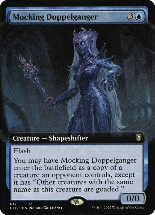 Image for Mocking Doppelganger (Extended Art) (617) - Magic: The Gathering
