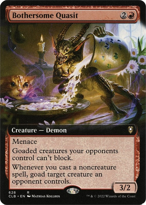 Image for Bothersome Quasit (Extended Art) (628) - Magic: The Gathering