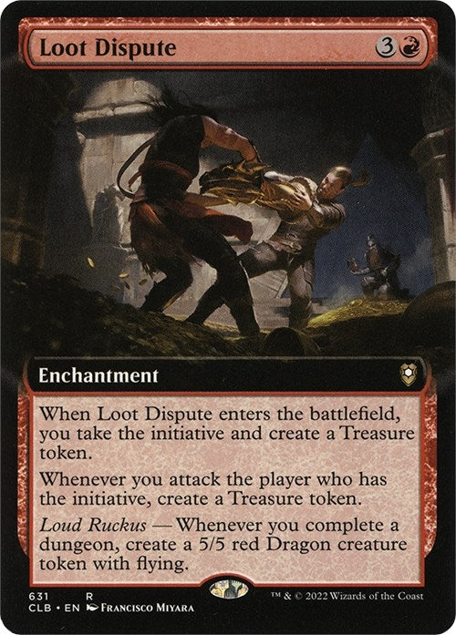Image for Loot Dispute (Extended Art) (631) - Magic: The Gathering