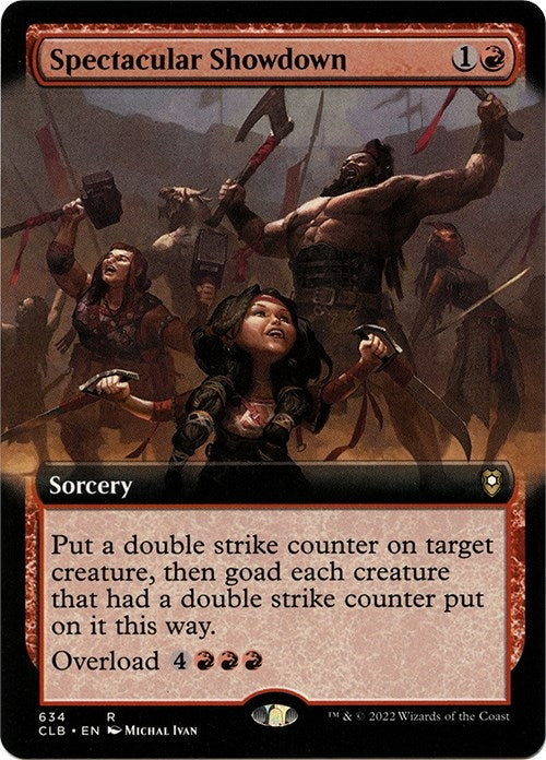 Image for Spectacular Showdown (Extended Art) (634) - Magic: The Gathering