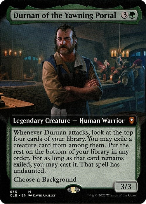 Image for Durnan of the Yawning Portal (Extended Art) (635) - Magic: The Gathering