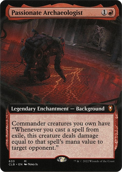 Image for Passionate Archaeologist (Extended Art) (633) - Magic: The Gathering