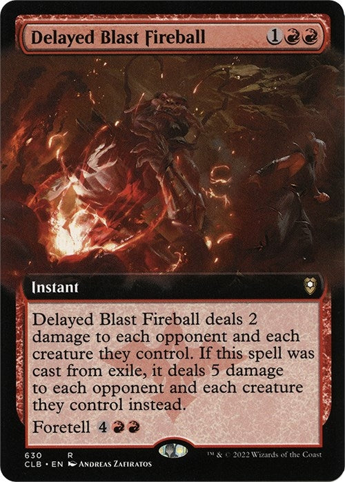 Image for Delayed Blast Fireball (Extended Art) (630) - Magic: The Gathering