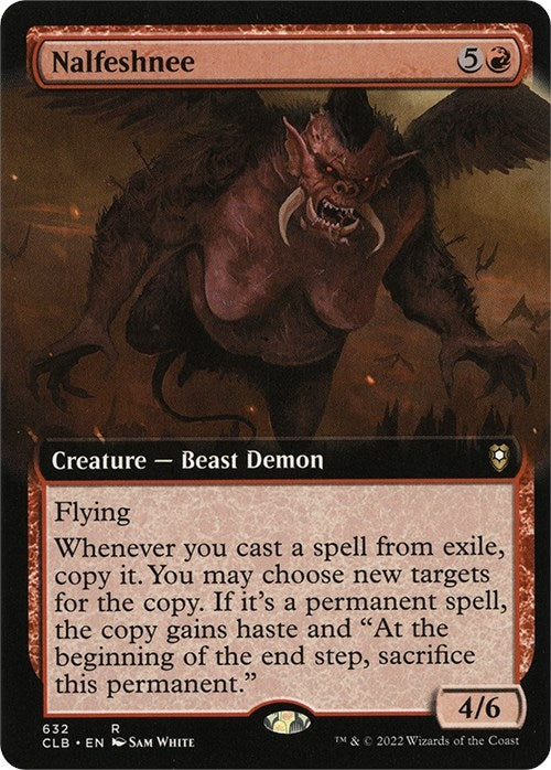 Image for Nalfeshnee (Extended Art) (632) - Magic: The Gathering