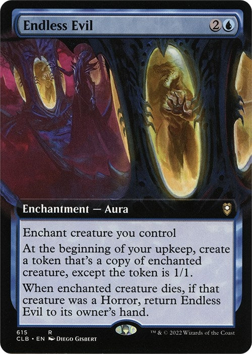 Image for Endless Evil (Extended Art) (615) - Magic: The Gathering