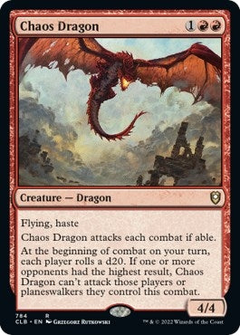 Image for Chaos Dragon (784) - Magic: The Gathering